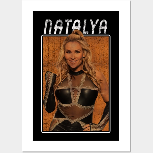 Vintage Wwe Natalya Wall Art by The Gandol